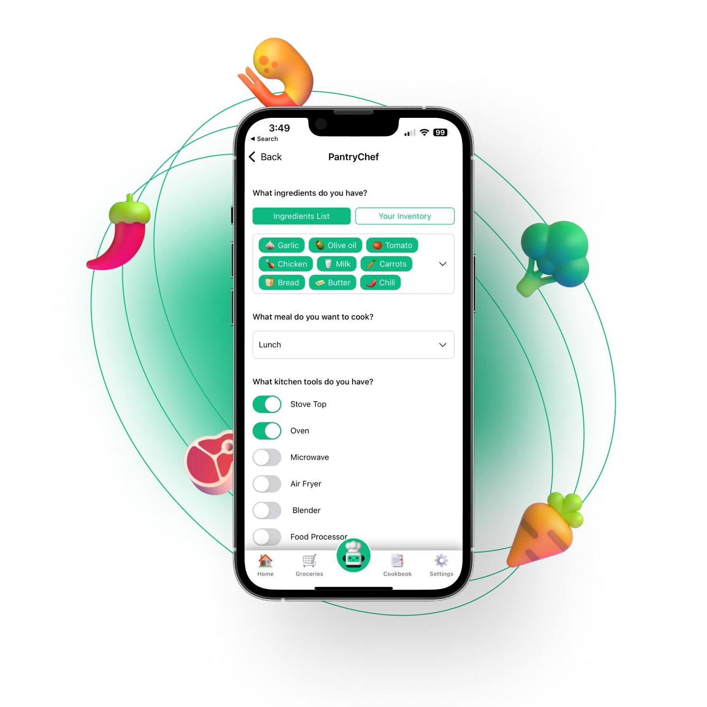 ChefGPT PantryChef Generate Recipes From Your Ingredients With AI